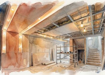 Quanto custa fazer forro de drywall em uma sala em 2026 e por que iluminação embutida, cortineiro e sancas mudam tudo no orçamento