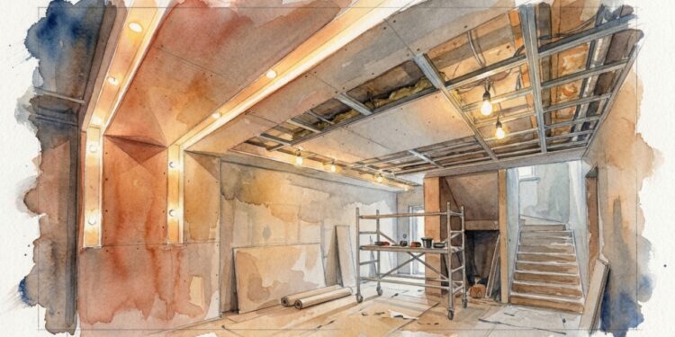 Quanto custa fazer forro de drywall com iluminação