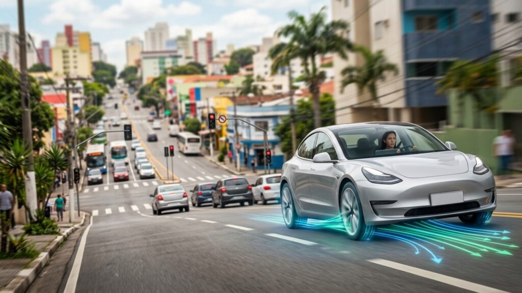 O que é o modo B das transmissões automáticas de carros elétricos e híbridos e quando usá-lo faz diferença real na autonomia