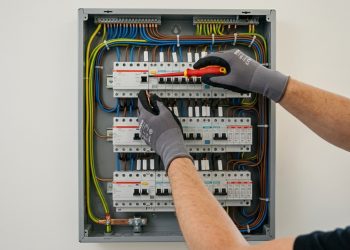 O que um eletricista cobra para trocar o quadro de disjuntores de uma casa antiga de 60 m² em 2026