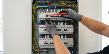 O que um eletricista cobra para trocar o quadro de disjuntores de uma casa antiga de 60 m² em 2026