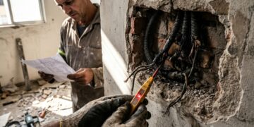 Quanto um eletricista cobra para trocar toda a fiação de uma casa antiga de 70 m² em 2026