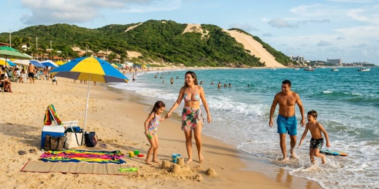Ponto de encontro entre o lazer e a conquista espacial: região potiguar reúne a praia mais famosa de Natal e uma duna intocada há décadas