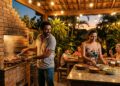 Quanto um pedreiro cobra para construir uma área gourmet de 20 m2 no quintal em 2026, e quais documentos a obra pode exigir?