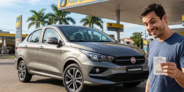 Ainda existe um sedã 1.0 que faz quase 16 km com 1 litro e entrega espaço de família sem pose de carro caro