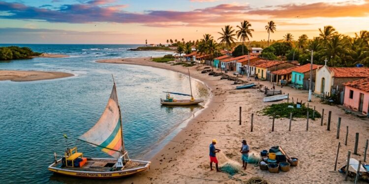 A vila de pescadores do litoral leste do Ceará que ganhou nome de um forte de 1603 e foi descoberta por franceses
