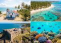 Cidade do litoral de Pernambuco abriga praias de águas mornas, protegidas por corais de recifes, e a famosa igrejinha colonial de Carneiros