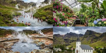 Cidade do interior da Islândia, situada em uma área vulcânica ativa, é famosa mundialmente por suas estufas aquecidas por energia geotermal renovável