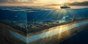 Aquífero submarino gigante na costa leste americana