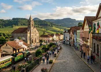 Onde nasceu o primeiro espumante do Brasil em 1913: a cidade da Serra Gaúcha que carrega o nome de um herói italiano