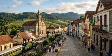 Onde nasceu o primeiro espumante do Brasil em 1913: a cidade da Serra Gaúcha que carrega o nome de um herói italiano