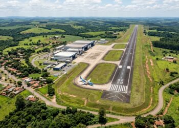 Metrópole da tranquilidade com pista gigante: cidade que lidera o bem-estar nacional esconde um recorde mundial na aviação regional
