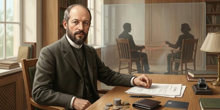 Georg Simmel, pensador que enxergou o dinheiro como uma ponte fria entre desejos, pessoas e coisas: “O dinheiro é o exemplo mais puro de ferramenta”