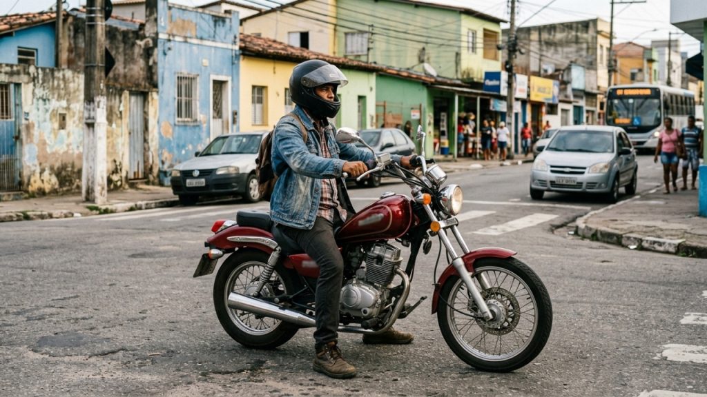 A custom acessível de duas rodas entrega médias de 40 km por litro e atrai entusiastas pelo visual vintage custando 14 mil reais
