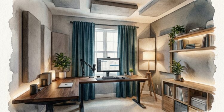 Quanto custa isolar acusticamente um quarto para gravações e home office em 2026