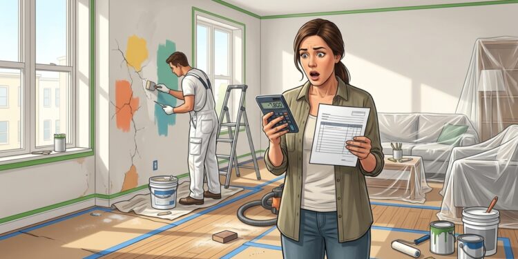 O preço escondido de pintar um apartamento inteiro em 2026 pode surpreender quem só calcula a tinta