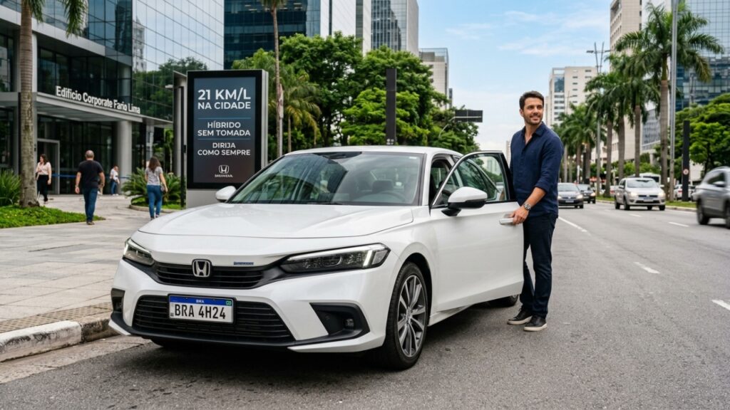 O sedã híbrido japonês quer convencer quem ainda acha que carro eletrificado exige mudar o jeito de dirigir