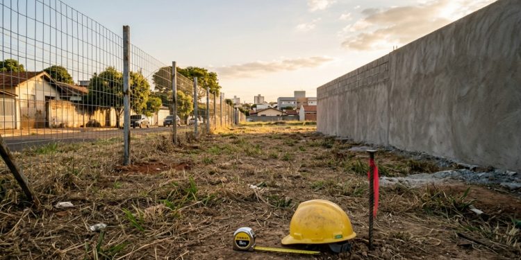 Custo de cercar um terreno de 300 m² em 2026