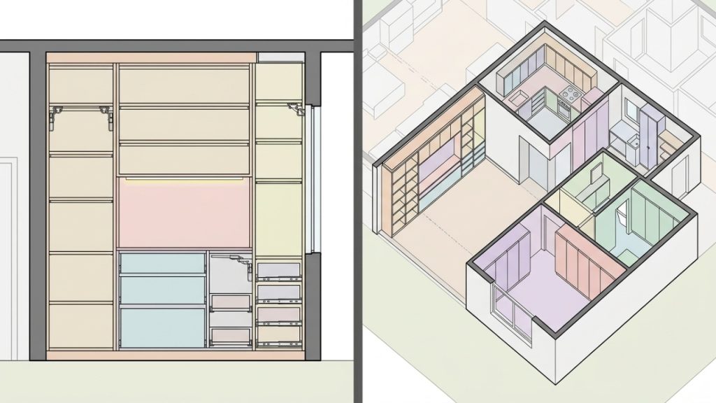 Quanto custa instalar móveis planejados em um apartamento de 70 m² em maio de 2026