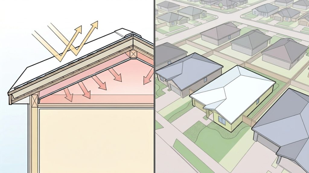 Telhados frios (cool roofs) como política urbana