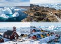 Cidade situada no oeste da Groenlândia abriga o fiorde de gelo mais produtivo do Hemisfério Norte, onde icebergs gigantescos se desprendem de uma geleira