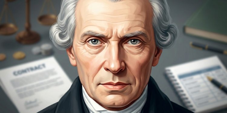 Immanuel Kant defendia princípios e dizia: “a moral não é propriamente a doutrina de como sermos felizes”