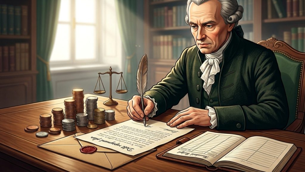 Immanuel Kant defendia princípios e dizia: “a moral não é propriamente a doutrina de como sermos felizes”