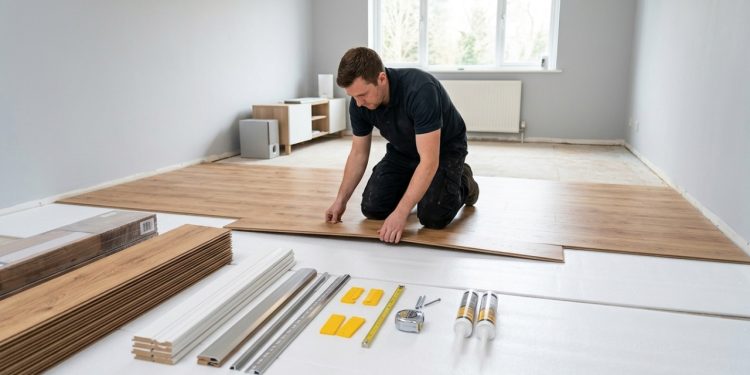 Quanto um profissional cobra para instalar piso laminado em toda a casa em 2026, e o que ninguém avisa sobre o contrapiso