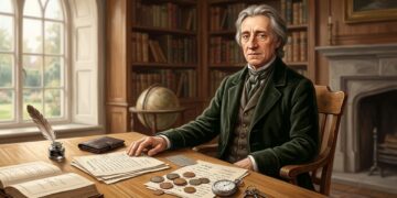 John Locke, filósofo que colocou o trabalho como raiz da propriedade e da autonomia individual: “Todo homem tem uma propriedade em sua própria pessoa”