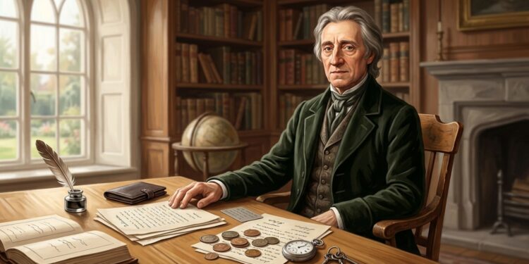 John Locke, filósofo que colocou o trabalho como raiz da propriedade e da autonomia individual: “Todo homem tem uma propriedade em sua própria pessoa”
