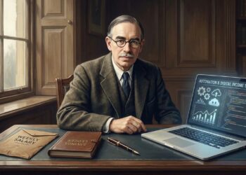 John Maynard Keynes, economista que viu o futuro do trabalho antes da era da automação: “A dificuldade não está nas novas ideias, mas em escapar das antigas”