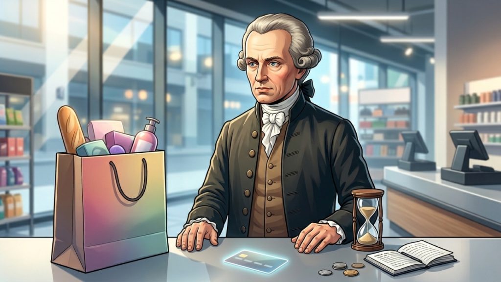 Kant defendia princípios e dizia: “a paciência é a força do fraco e a impaciência é a fraqueza do forte”