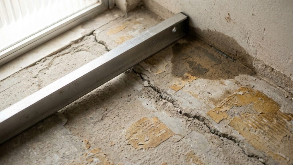 Quanto custa contratar um pedreiro para trocar o piso de uma cozinha de 12 m² em 2026 e por que retirar o antigo muda tudo