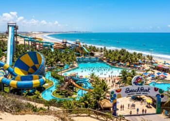 A primeira capital do Ceará abriga hoje o maior parque aquático do Brasil