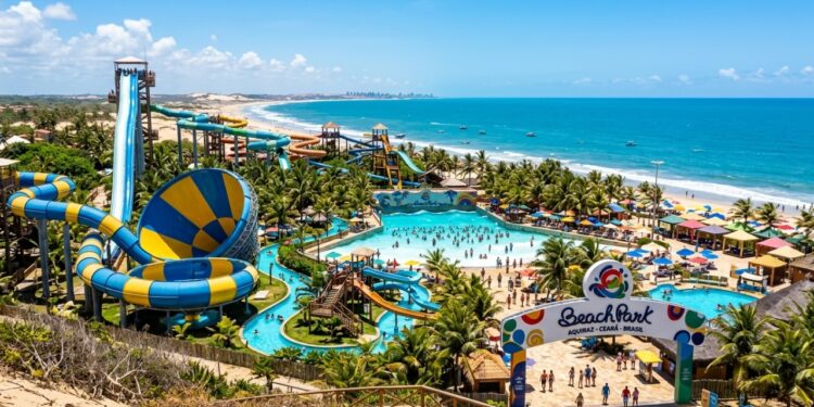 A primeira capital do Ceará abriga hoje o maior parque aquático do Brasil