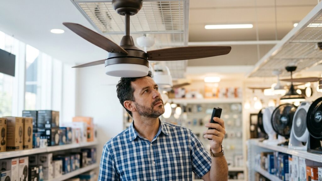 Quanto custa um ventilador de teto com controle remoto em 2026 e por que ele consome menos energia que o ar-condicionado mesmo ligado o dia todo