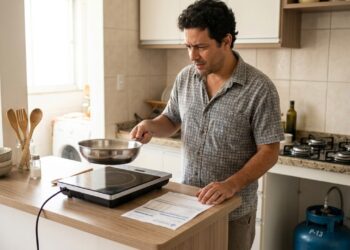 Quanto custa um fogão de indução portátil e se ele realmente gasta menos que o fogão a gás no preparo do dia a dia