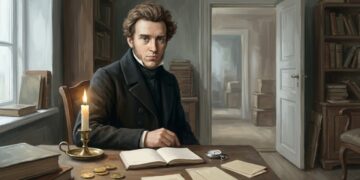 Kierkegaard, filósofo que enxergava a angústia como o preço de quem ainda pode escolher: “A ansiedade é a vertigem da liberdade”