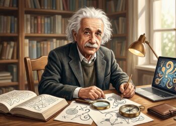 Albert Einstein, físico que desconfiava da autoridade cega e defendia a curiosidade como motor da inteligência: “Não tenho nenhum talento especial. Sou apenas apaixonadamente curioso”