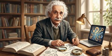 Albert Einstein, físico que desconfiava da autoridade cega e defendia a curiosidade como motor da inteligência: “Não tenho nenhum talento especial. Sou apenas apaixonadamente curioso”