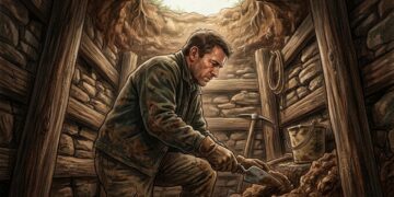 Como construir um bunker subterrâneo secreto de dois andares
