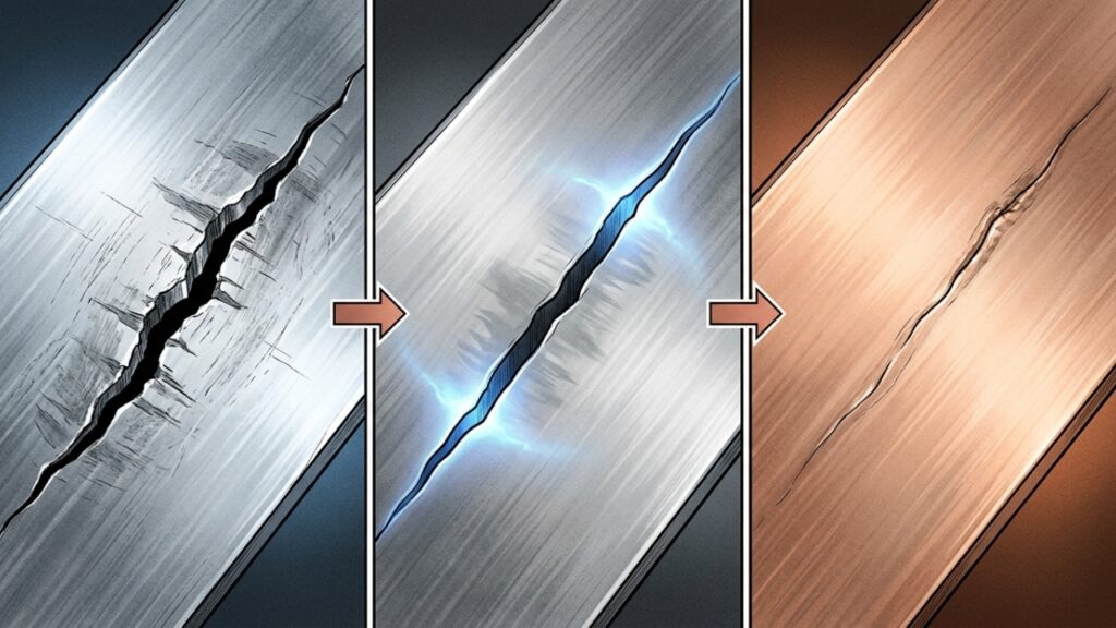 Metal que se regenera sozinho é observado em experimento e abre uma nova porta na engenharia