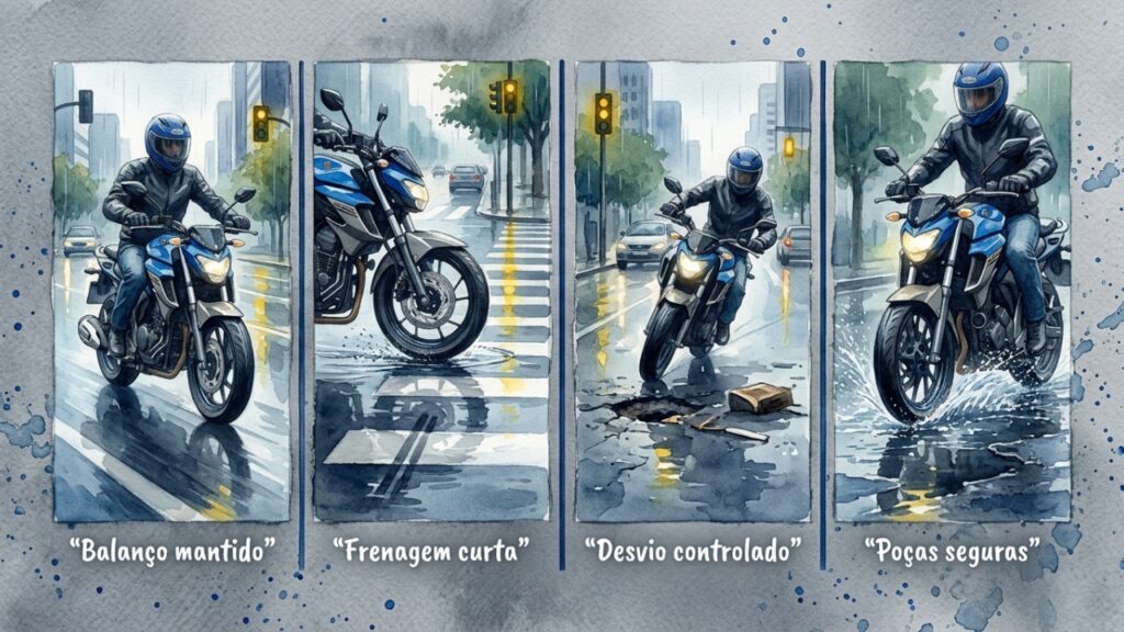 A street de 250 cilindradas com ABS nas duas rodas quer ser a escolha de quem descobriu que frear bem vale mais que correr muito
