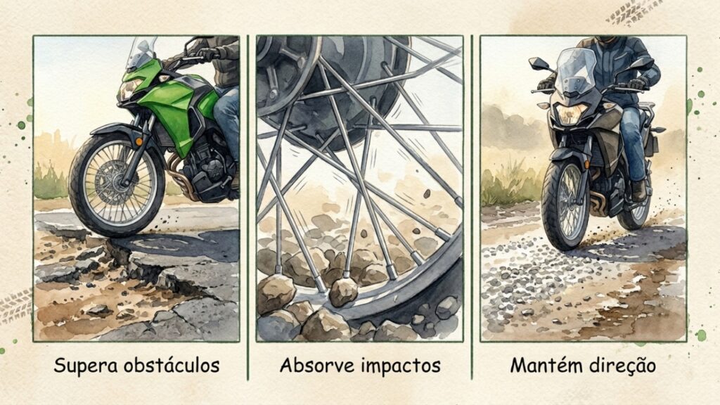 A trail bicilíndrica de 300 cilindradas com roda dianteira de 19 polegadas quer ser a moto de quem não sabe onde a estrada termina