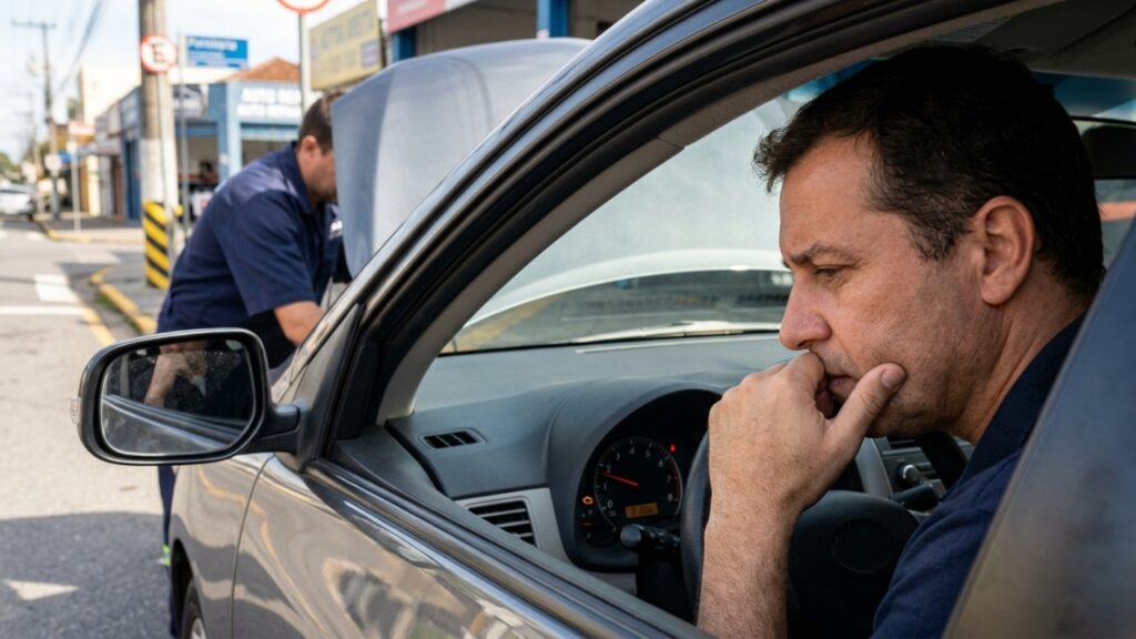 O que significa a sigla CVT na transmissão do carro e por que alguns motoristas sentem que o motor fica acelerado mesmo sem o carro andar rápido