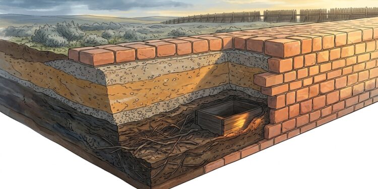 Relatório de 1999 revela segredos da muralha de Vindolanda