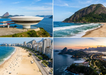 Cidade do litoral fluminense, situada a apenas 11 km da capital Rio de Janeiro, abriga o famoso museu futurista desenhado por Oscar Niemeyer