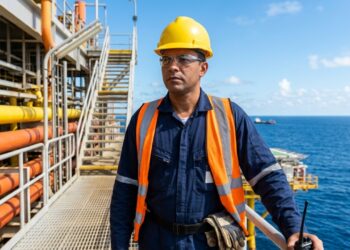 Quanto ganha um operador de plataforma de petróleo em 2026 e como funciona a escala de embarque que divide o mês entre mar e terra