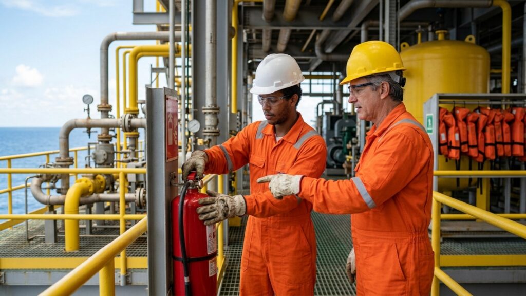 Quanto ganha um operador de plataforma de petróleo em 2026 e como funciona a escala de embarque que divide o mês entre mar e terra