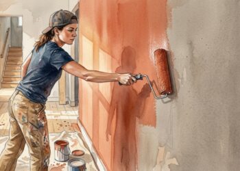 Quanto um pintor cobra para pintar uma casa de 3 quartos?